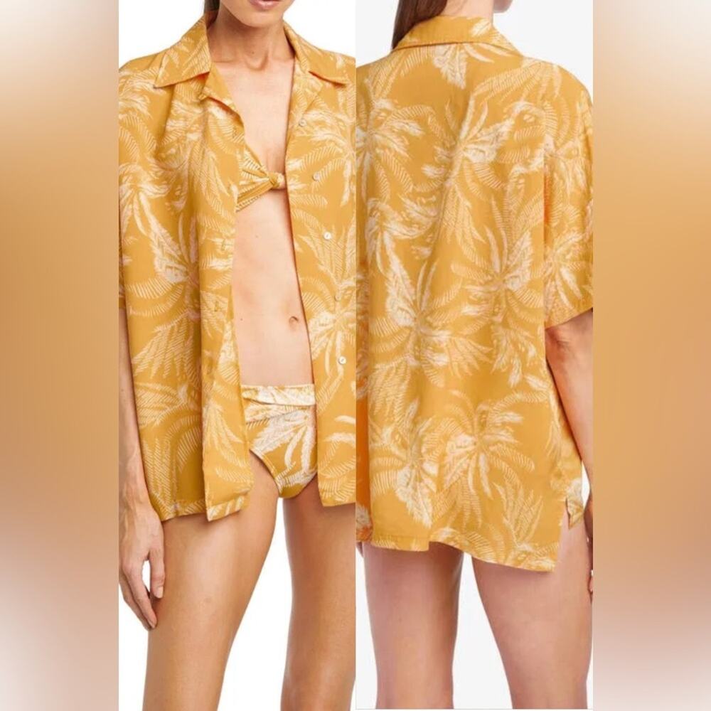 Robin Piccone Chandy Oversize Cover-Up Shirt